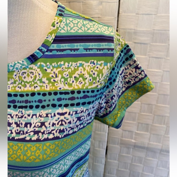 LANDS END SWIM SCUBA BLUE DRESS L - Picture 5 of 14